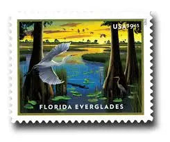 2023  US  Florida  Everglades  Priority  Mail  Stamps Sheets of 4