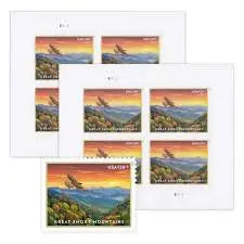 2023  US  Great  Smoky  Mountains  Stamps Sheets of 4