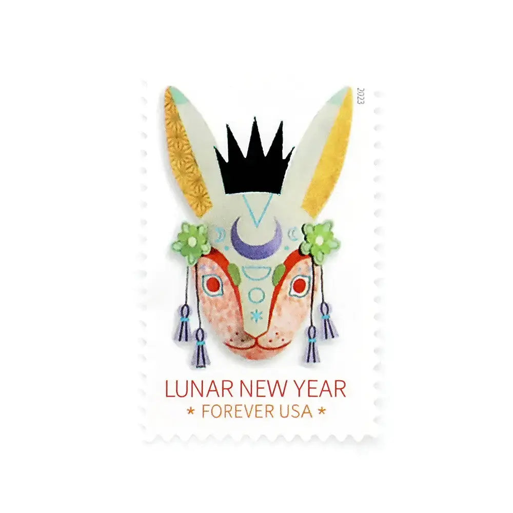 2023  us  lunar  new  year  year  of  the  rabbit  stamps Sheets of 20