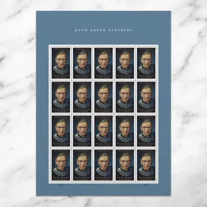 2023 US Ruth Bader Ginsburg First Class Forever Stamp Sheets of 20