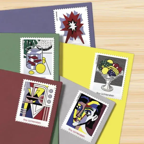 2023  US  Roy  Lichtenstein  Forever  Stamps Sheets of 20
