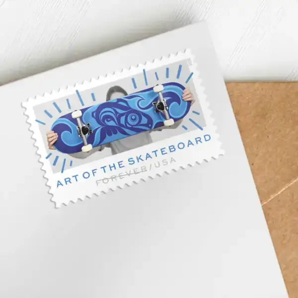 2023  US  Art  of  the  Skateboard  Stamps Sheets of 20