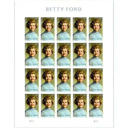 2024 U.S Forever Stamps - Betty Ford Sheets of 20