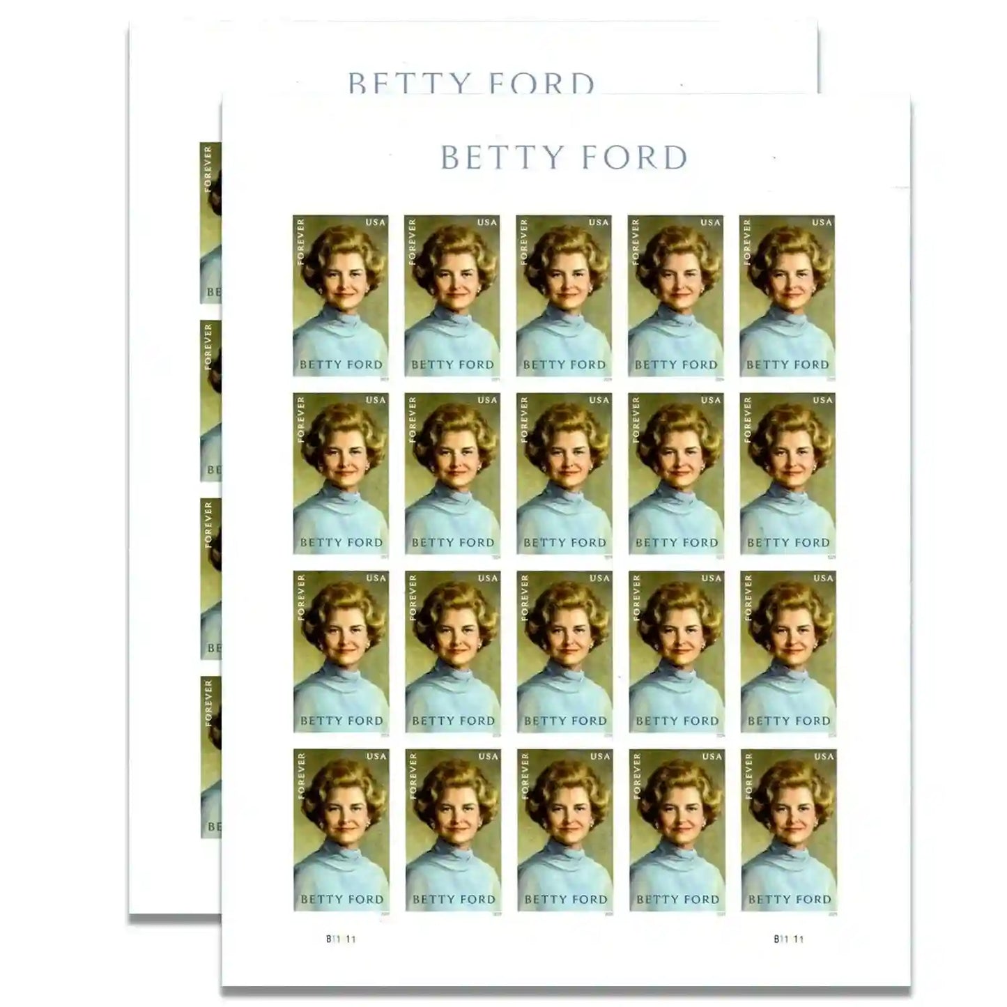 2024 U.S Forever Stamps - Betty Ford Sheets of 20