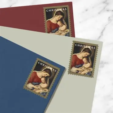 2024 us Christmas Madonna and Child Forever Stamps Sheets of 20