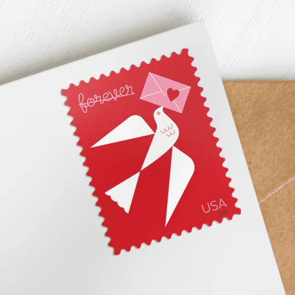 2024  us  carrier  pigeon  love  stamps Sheets of 20