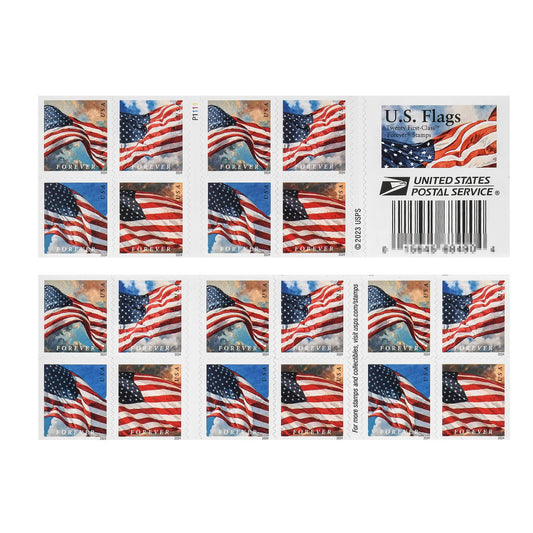 2024 us flags forever first class postage stamps Sheets of 20