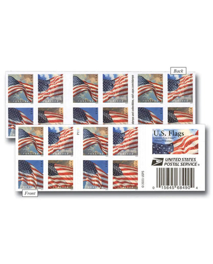 2024 us flags forever first class postage stamps Sheets of 20