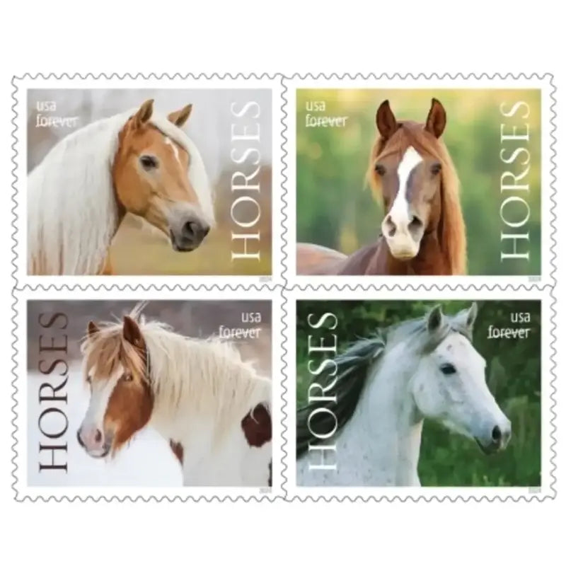2024 Horses Stamps forever stamps Sheets of 20