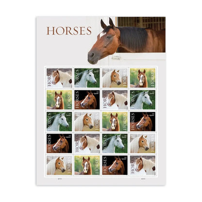 2024 Horses Stamps forever stamps Sheets of 20