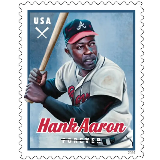 2024 Hank Aaron Forever Stamps Sheets of 20
