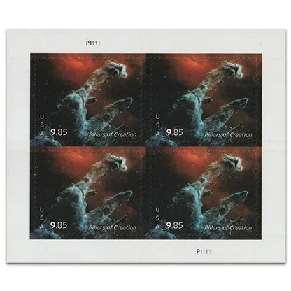 2024  us  pillars  of  creation  stamps Sheets of 4