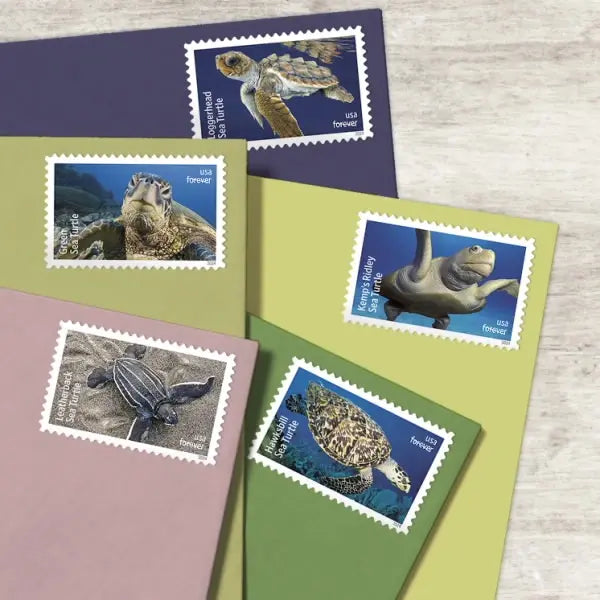 2024 Protect Sea Turtles Stamps Sheets of 18