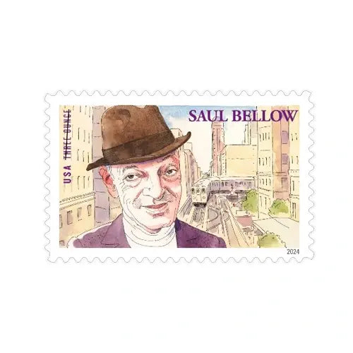 2024  us  saul  bellow  stamps Sheets of 20