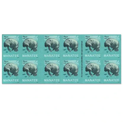 2024 US Save Manatees Forever Stamps Sheets of 20