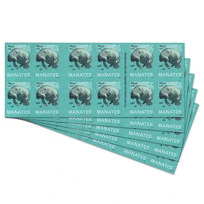 2024 US Save Manatees Forever Stamps Sheets of 20