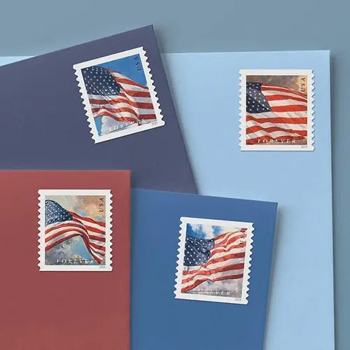 2024 US Forever American Flag Stamps roll of 100
