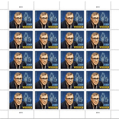 2024 U.S Forever Stamps - John Wooden Sheets of 20