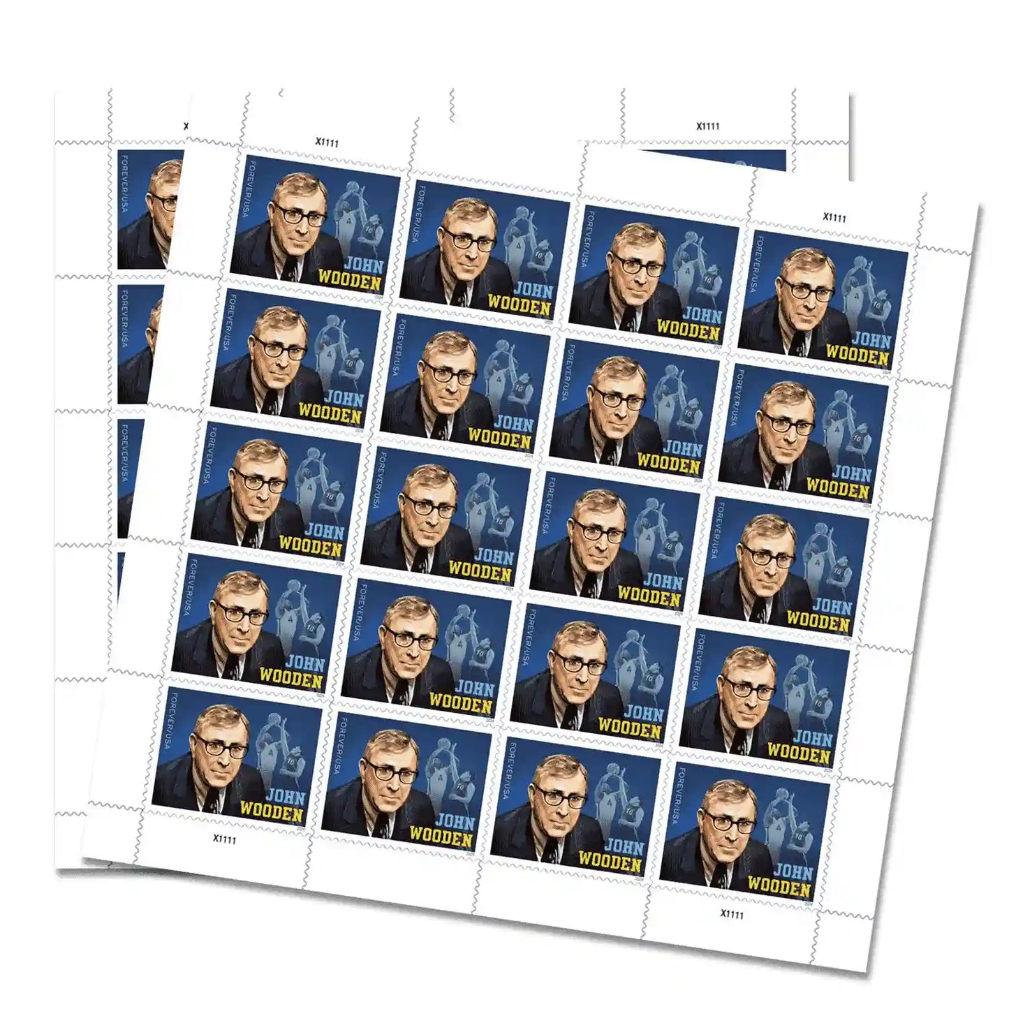 2024 U.S Forever Stamps - John Wooden Sheets of 20