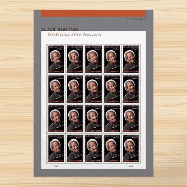 2025 Allen Toussaint Stamps Sheets of 20