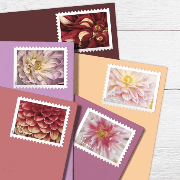 2025 Dahlias Stamps Sheets of 20