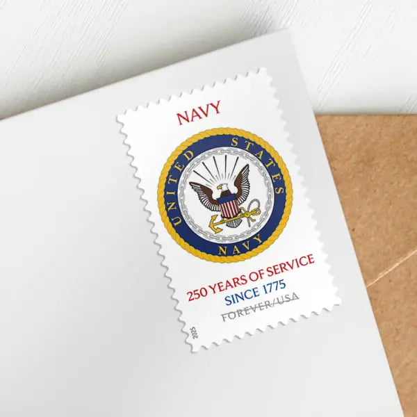 2025 U.S. Navy 250th Anniversary Commemorative Stamps Sheets of 20