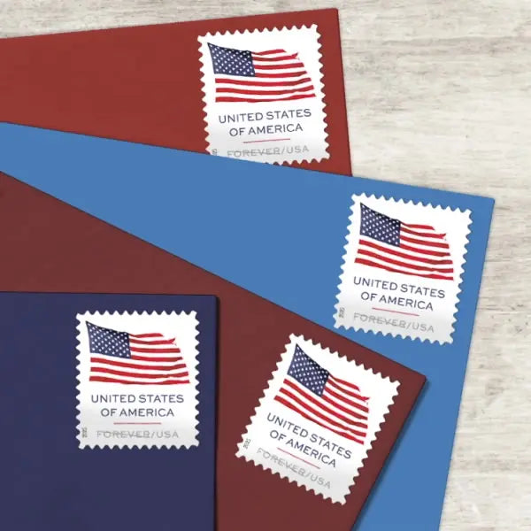 2025 Forever U.S. Flag - Booklet of 20 Mint