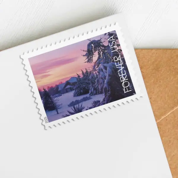 2025 Winter Landscapes STAMPS Sheets of 20