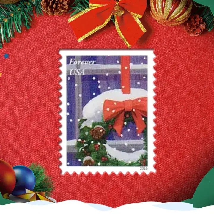 2016 US Holiday Windows Forever-Stamp Sheets of 20