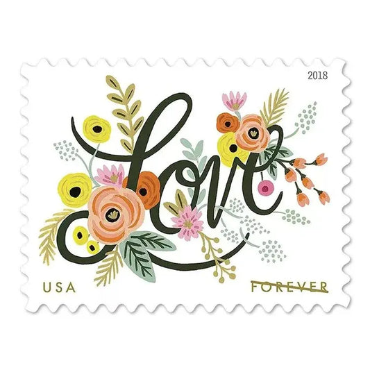2018 Love Flourishes Forever US Stamps Sheets of 20