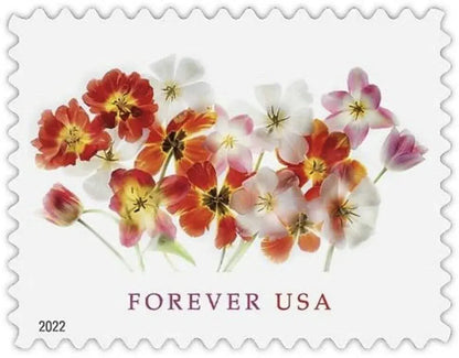 2022 Tulips Forever First Class Postage US Stamps Sheets of 20